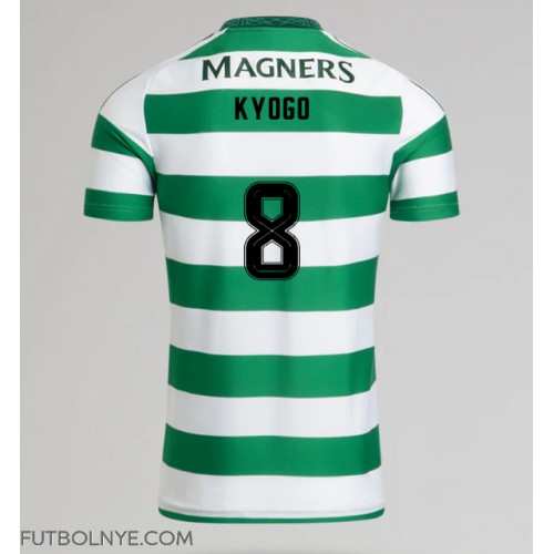 Camiseta Celtic Kyogo Furuhashi #8 Primera Equipación 2024-25 manga corta